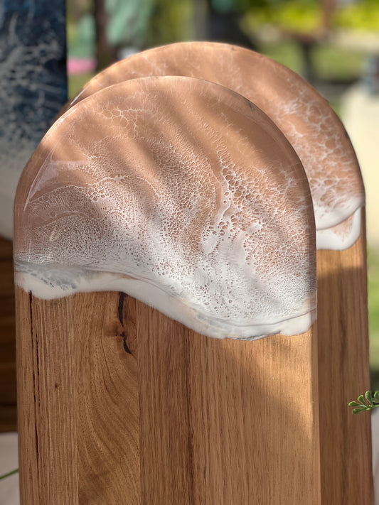 Charcuterie, Cheeseboard, Cheese, Platter, Gifting, Engraving, Personalised, Gift, Handmade, Resin, Ocean-Art, Resin-Waves, the-fifth-design, made-to-order - resin-cheeseboard, resin-gift, resin-art, resin-platter, resin-charcuterie, resin-serving-platter