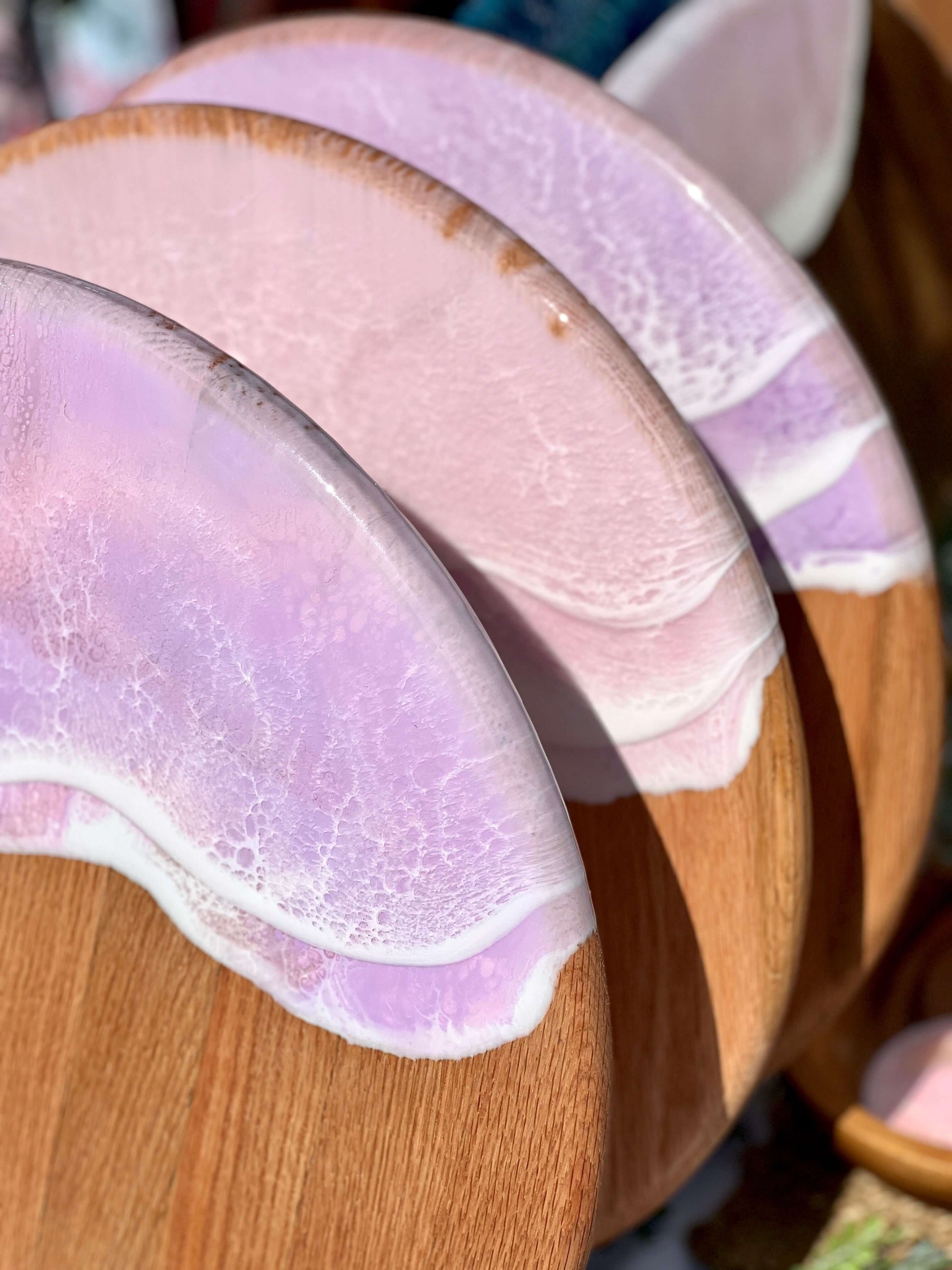 Charcuterie, Cheeseboard, Cheese, Platter, Gifting, Engraving, Personalised, Gift, Handmade, Resin, Ocean-Art, Resin-Waves, the-fifth-design, made-to-order - resin-cheeseboard, resin-gift, resin-art, resin-platter, resin-charcuterie, resin-serving-platter