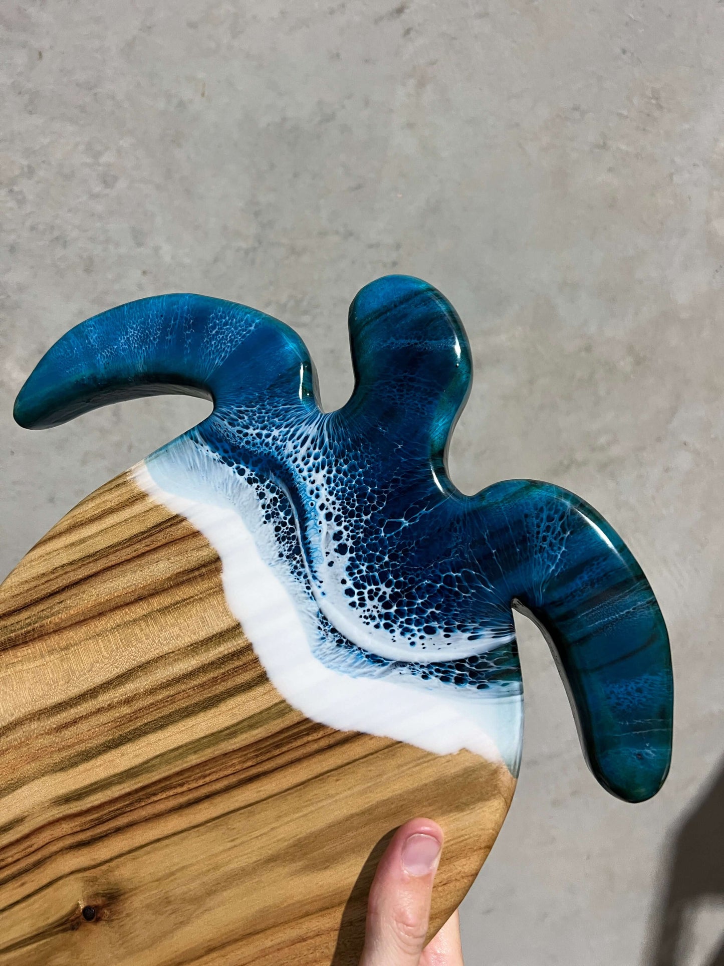 Charcuterie, Cheeseboard, Cheese, Platter, Gifting, Engraving, Personalised, Gift, Handmade, Resin, Ocean Art, Resin Waves