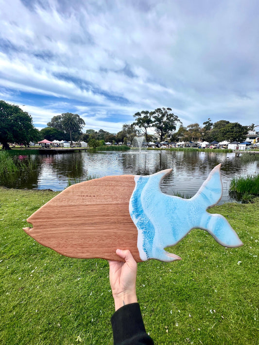 Charcuterie, Cheeseboard, Cheese, Platter, Gifting, Engraving, Personalised, Gift, Handmade, Resin, Ocean Art, Resin Waves, The Fifth Design