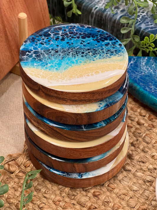 Charcuterie, Cheeseboard, Cheese, Platter, Gifting, Engraving, Personalised, Gift, Handmade, Resin, Ocean-Art, Resin-Waves, the-fifth-design, made-to-order - resin-cheeseboard, resin-gift, resin-art, resin-platter, resin-charcuterie, resin-serving-platter