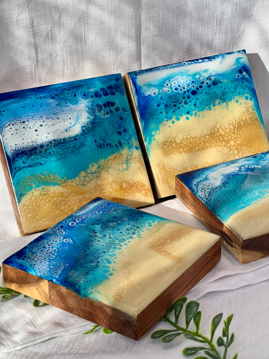 Charcuterie, Cheeseboard, Cheese, Platter, Gifting, Engraving, Personalised, Gift, Handmade, Resin, Ocean-Art, Resin-Waves, the-fifth-design, made-to-order - resin-cheeseboard, resin-gift, resin-art, resin-platter, resin-charcuterie, resin-serving-platter
