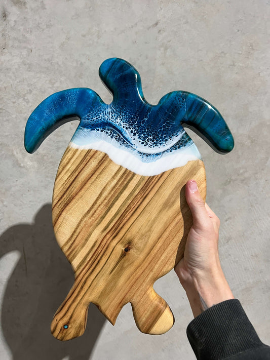 Charcuterie, Cheeseboard, Cheese, Platter, Gifting, Engraving, Personalised, Gift, Handmade, Resin, Ocean Art, Resin Waves